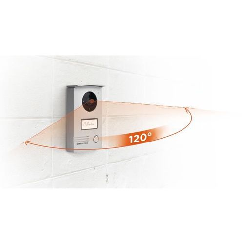 Interphone Vidéo Filaire Visiodoor 7+ Rfid Avec Badges Ecran Tactile 7"