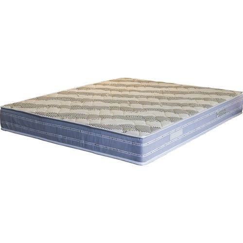 Maxi Bamboo 160x200 Matelas Mousse Tissu Bambou - Hauteur 24 Cm - Soutien Ferme