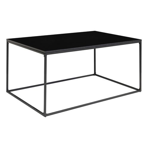 Chic-table Basse Noire 90x60 Cm