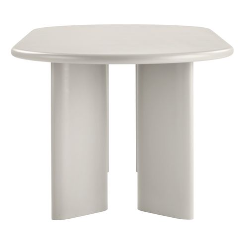 Armor-table à Manger Ovale 8/10 Personnes 220 Cm, Coloris Sable