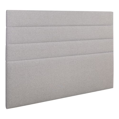 Tête de lit tissu L.160 cm NUIT FAUBOURG VICTOIRE gris clair vue 3/4