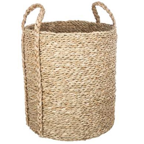 Lot De 3 Paniers De Rangement En Osier Coloris Naturel