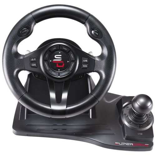 Volant Pédalier Levier De Vitesse Superdrive Gs550 Pour Switch Xbox Serie X PS4 PC Xbox One