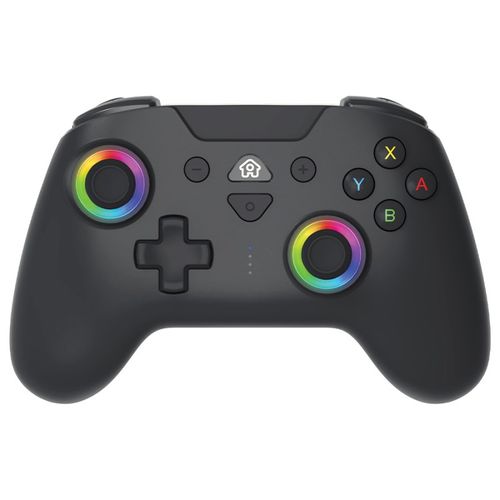 Manette Switch 2 et Switch Sans Fil LED - Noire