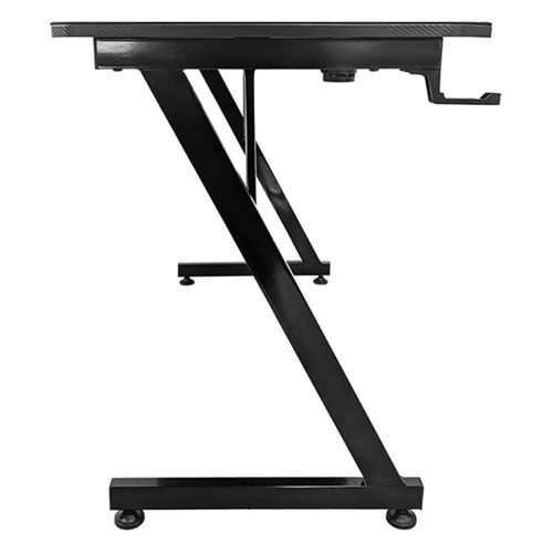 Bureau Gamer Ergonomique Finition Carbone Pour PC Gaming