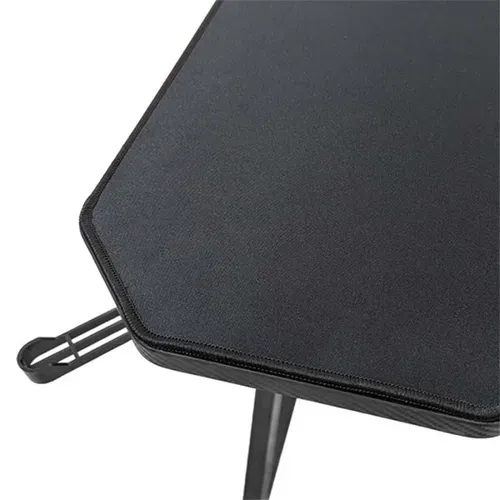 Bureau Gamer Ergonomique Finition Carbone Pour PC Gaming