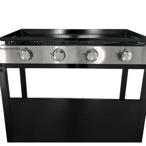 Plancha Au Gaz Mérida 4 Brûleurs + Chariot