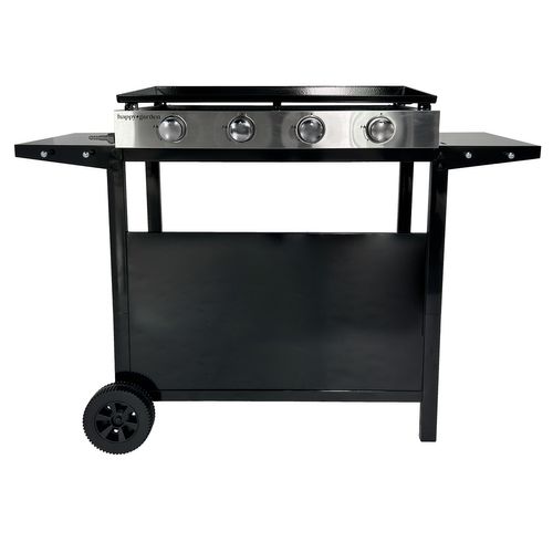 Plancha Au Gaz Mérida 4 Brûleurs + Chariot