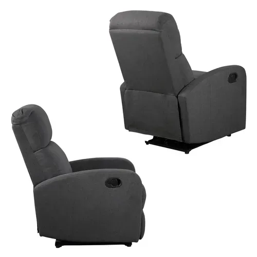 Fauteuil Inclinable Max Gris Anthracite