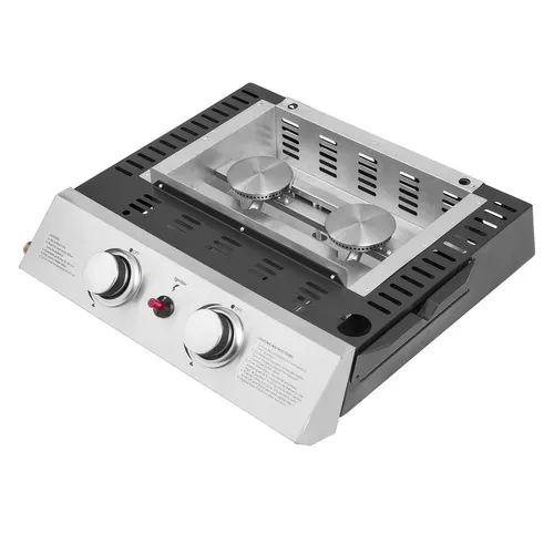 Plancha Au Gaz Mala - 2 Brûleurs 5kw