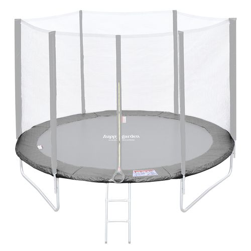 Matelas De Protection Réversible Pour Trampoline D.180cm Cairns - Gris/rose