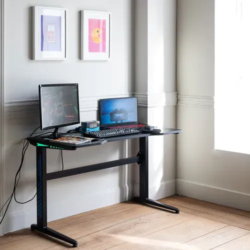 Bureau Gamer à LED Alice