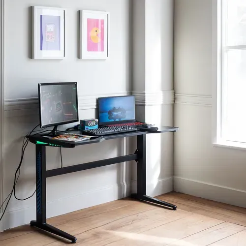 Bureau Gamer à LED Alice