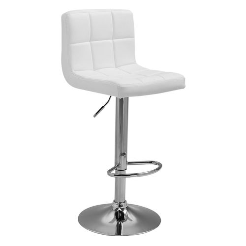 Lot De 2 Tabourets De Bar Blanc Mike