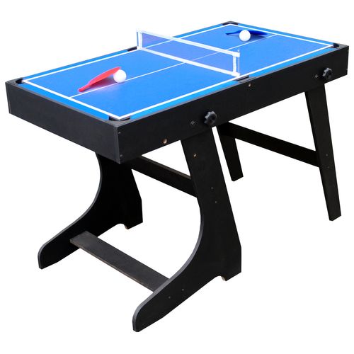 Table Multi-jeux 4 En 1 Pour Enfants - Baby-foot, Billard, Ping-pong, Air-hockey