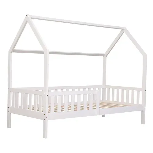 Lit Cabane Pour Enfant 190x90cm Blanc Marceau