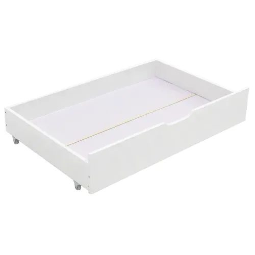 Lot De 2 Tiroirs De Rangement Blancs Pour Lit