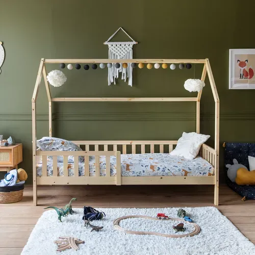 Lit Cabane Pour Enfant 190x90cm En Bois Marceau
