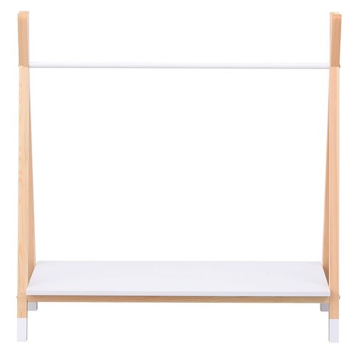 Penderie Pour Enfant Bois Et Blanche Lou