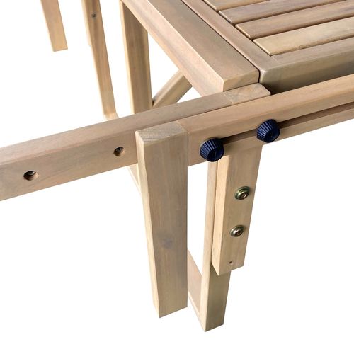 Table De Balcon Rabattable En Acacia Sumba