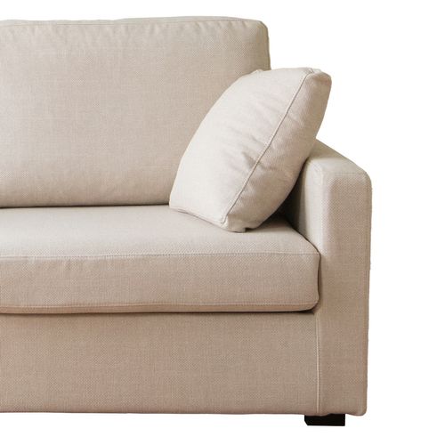 Canapé 3 Places Convertible Beige Bastien