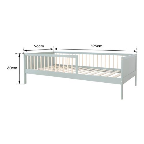 Lit Pour Enfant 190x90cm Blanc Avec Tiroirs Adam