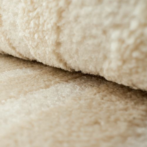 Tapis De Salon Crème Graphique Bianca 160x230 Cm