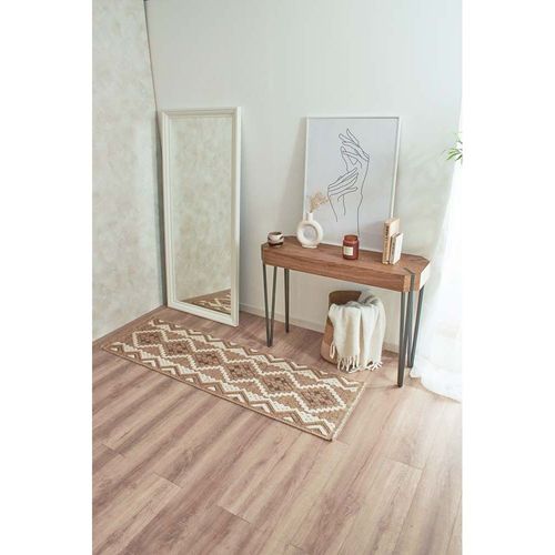 Tapis Intérieur Extérieur Aspect Jute Marron Tulum 9054 170 X 120 Cm