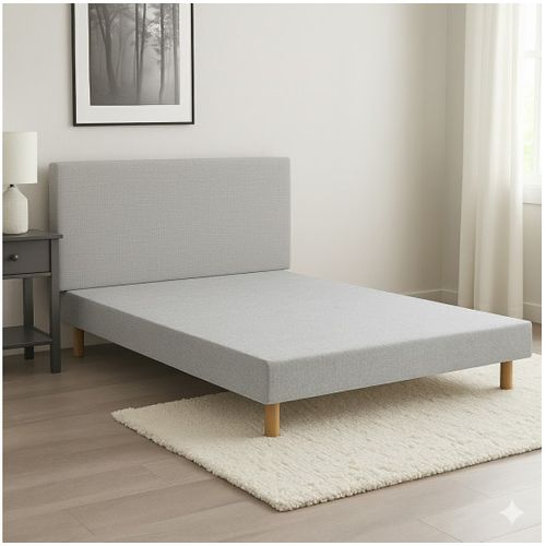 Sommier Essenzia Tradition Graphic 13cm Blanc 120x190 Lattes