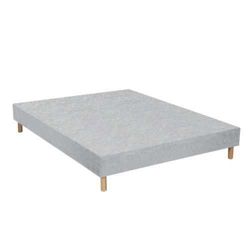 Sommier Essenzia Tradition Graphic 19cm Blanc 90x190 Lattes