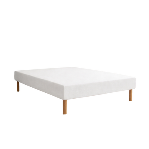 Sommier Essenzia Tradition Graphic 19cm Blanc 90x190 Lattes