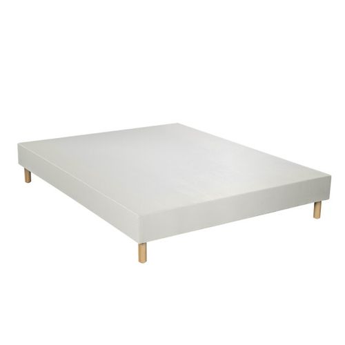 Sommier Essenzia Tradition Graphic 19cm Blanc 90x190 Lattes