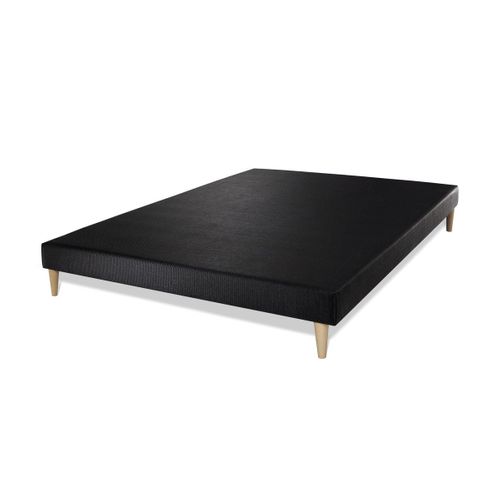 Ensemble Matelas Mémoire De Forme 160x200 Active Ep:24cm - Sommier Noir