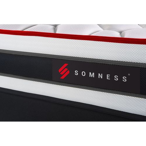 Matelas Ressorts Ensachés Et Mémoire De Forme 140x200 Energy - Ep: 22cm - Confort Ferme