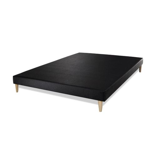 Ensemble Matelas Mémoire De Forme 160x200 Regen Ep:24cm - Sommier Noir