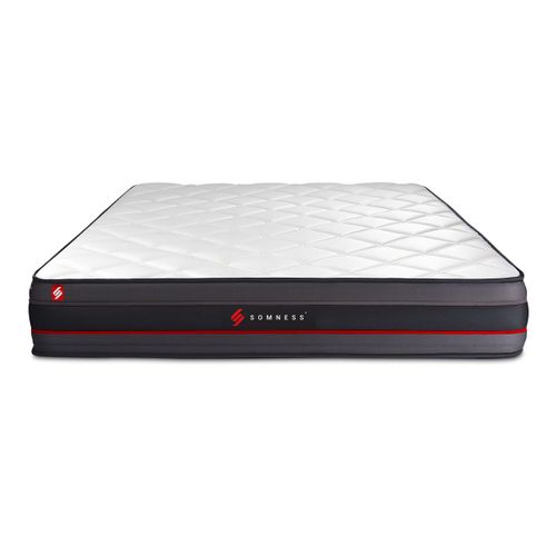 Matelas Mousse 200x200 cm REGEN - Accueil Mémoire De Forme - Ep: 24cm - Confort Ferme