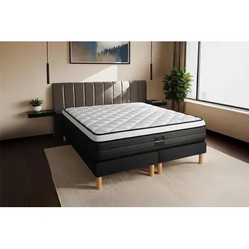 Matelas Ressorts Ensachés Et Mémoire De Forme 160x200 Suite - Ep: 26cm - Confort Equilibré