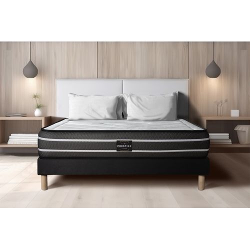 Matelas Ressorts Ensachés Et Mémoire De Forme 140x190 Exclusive - Ep: 22cm - Confort Ferme