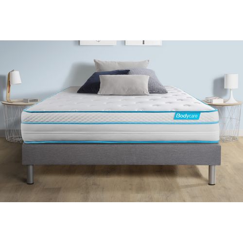Matelas Mémoire De Forme Et Micro Ressorts Ensachés 140x190 Bodymax - Ep: 26cm - Confort Equilibré