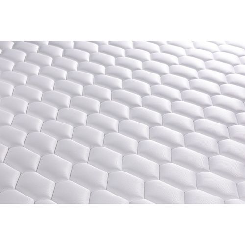 Ensemble Matelas Ressorts Ensachés Et Mémoire De Forme 180x200 Energy Ep:22 Cm - Sommier Kit Blanc