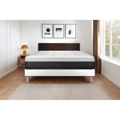 Matelas Ressorts Ensachés Et Mémoire De Forme 140x200 Vital Form - Ep: 22cm - Confort Ferme