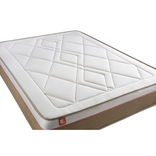 Matelas Ressorts Ensachés Et Mémoire De Forme 160x200 Le Soyeux - Ep: 24cm - Confort Equilibré