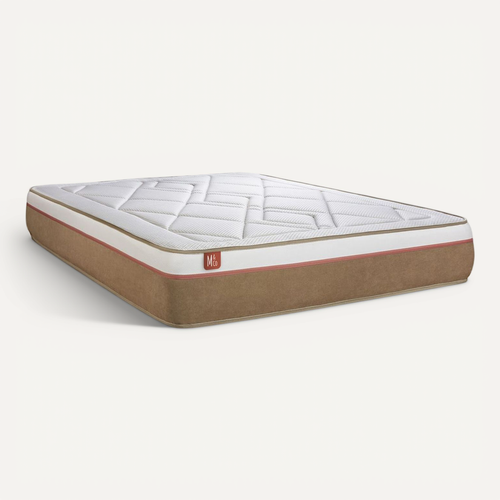 Matelas Ressorts Ensachés Et Mémoire De Forme 160x200 Le Soyeux - Ep: 24cm - Confort Equilibré