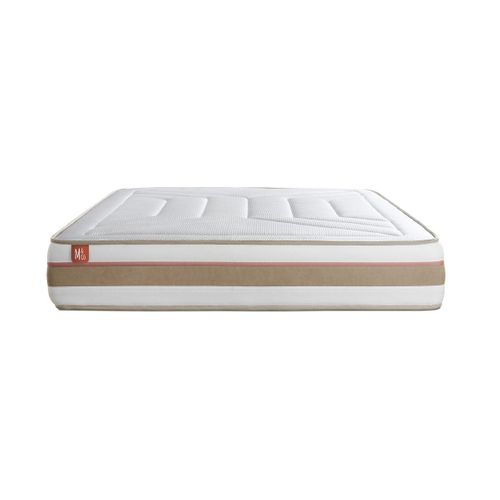 Matelas Ressorts Ensachés Et Mémoire De Forme 200x200 Le Tendre - Ep: 28cm - Confort Equilibré