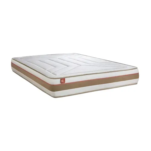 Matelas Ressorts Ensachés Et Mémoire De Forme 160x200 Le Tendre - Ep: 28cm - Confort Equilibré