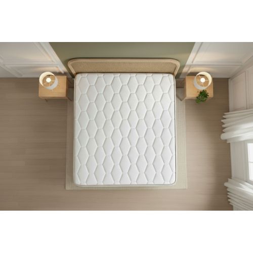 Matelas Ressorts Ensachés Et Mémoire De Forme 180x200 Le Délicat - Ep: 26cm - Confort Equilibré