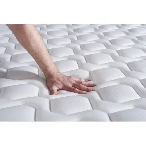 Ensemble Matelas Ressorts Ensachés 180x200 Actiflex Pur Ep:20 Cm - Sommier Kit Gris