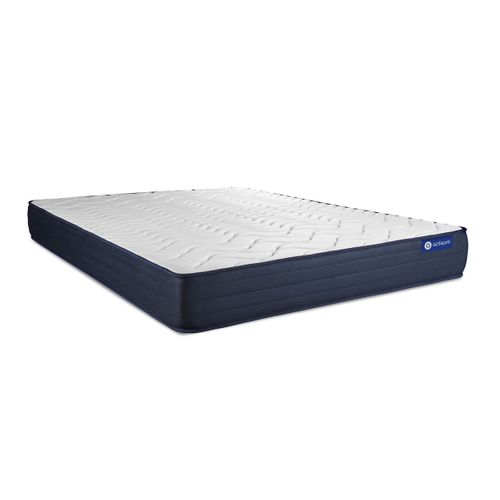 Ensemble  Matelas Actimemo Life 200x200 Mémoire De Forme 5zones De Confort + Sommier Kit Gris + 2ore