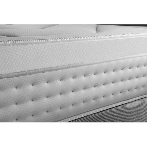 Matelas Ressorts Ensachés Et Mémoire De Forme 200x200 Vingt-huit - Ep: 28cm - Confort Equilibré
