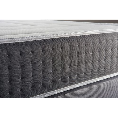 Matelas Ressorts Ensachés Et Mémoire De Forme 180x200 Vingt-six - Ep: 26cm - Confort Ferme